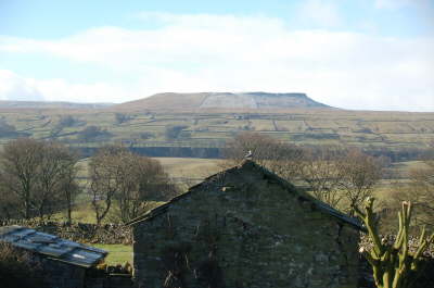 Barn with View of Addlebrough